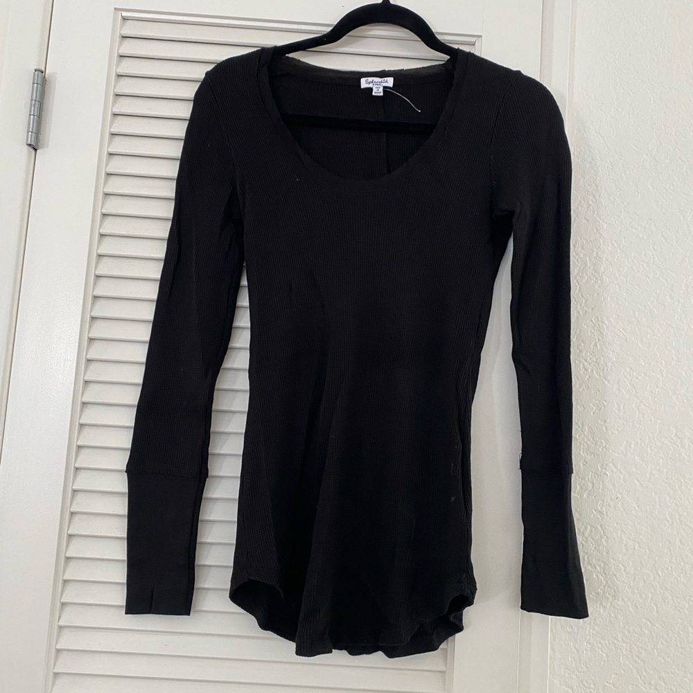 NWT Splendid Waffle Long Sleeve Top. Size XS. Amazing Quality Basic.